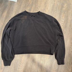 Black lululemon Sweatshirt Size 6